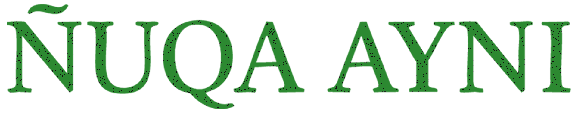 Nuqa Ayni Schriftzug